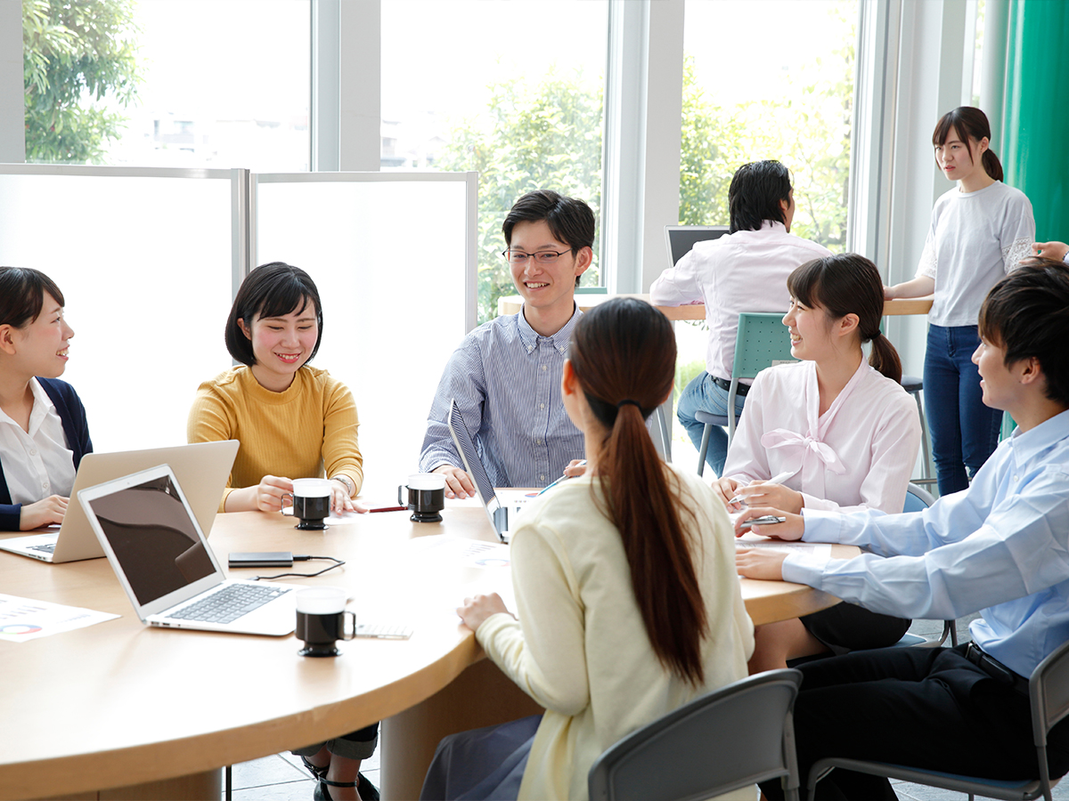 チームワークを重んじる社風